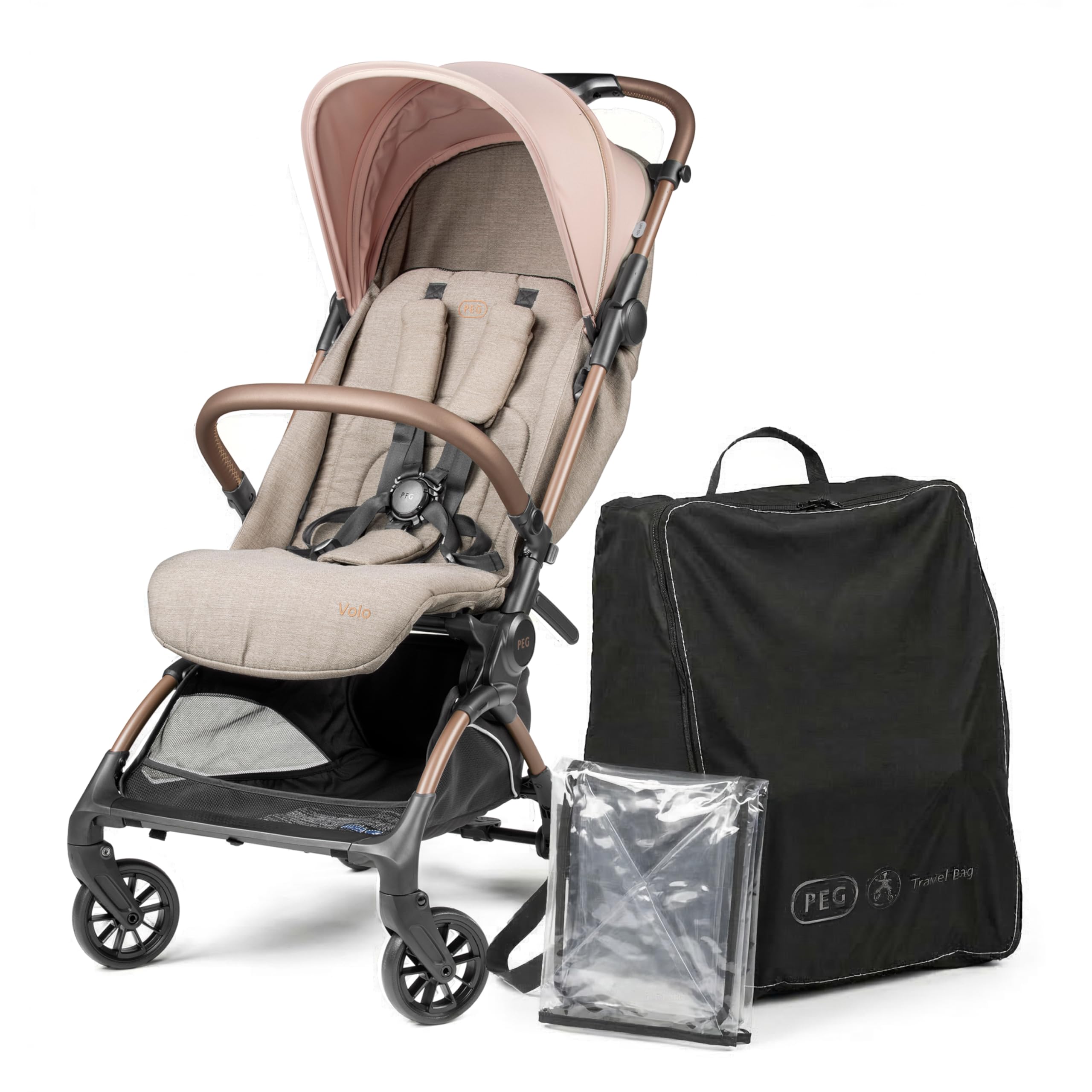 peg-perego-volo-mon-amour-silla-de-paseo-ligera-5-4-kg-avi-n-hasta-22-kg-con-bol image 1