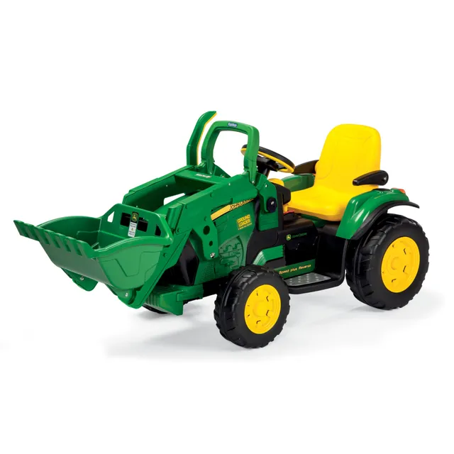 peg-perego-john-deere-ground-loader-tractor-el-ctrico-montable-para-ni-os-desde- image 1
