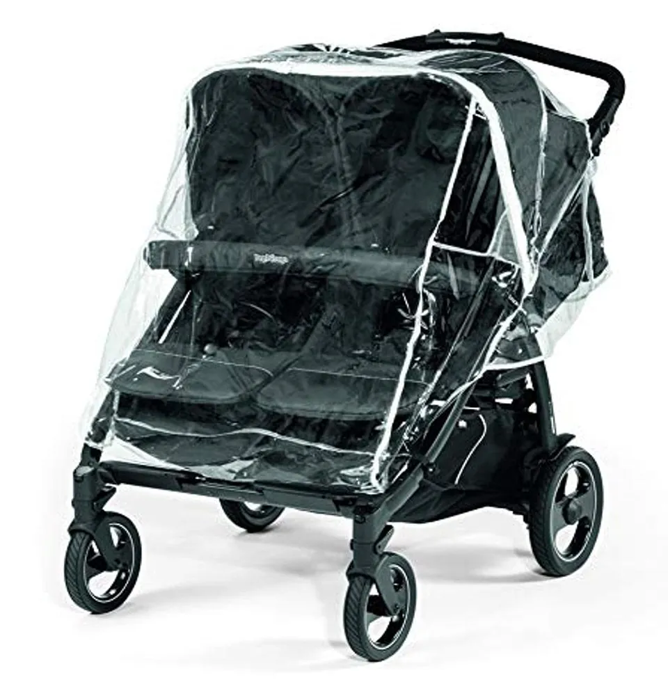 peg-perego-rain-cover-book-for-two-burbuja-lluvia-gemelar image 1