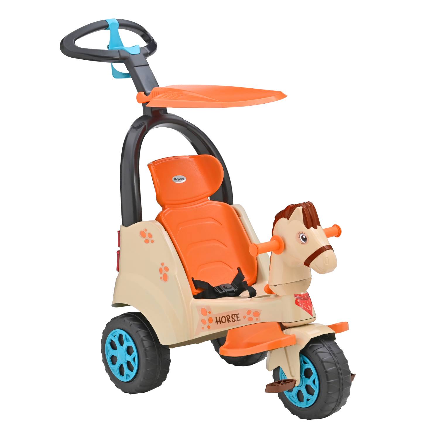 prinsel-super-trike-2-en-1-caballito-triciclo-push-car image 1