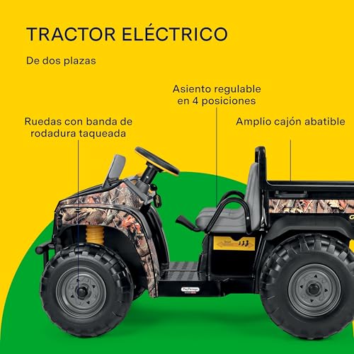 peg-perego-john-deere-gator-hpx-camo-tractor-el-ctrico-12v-2-plazas image 8