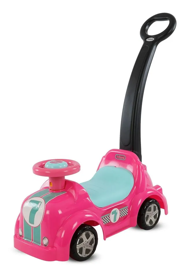 prinsel-bye-bye-montable-push-car-rosa image 1