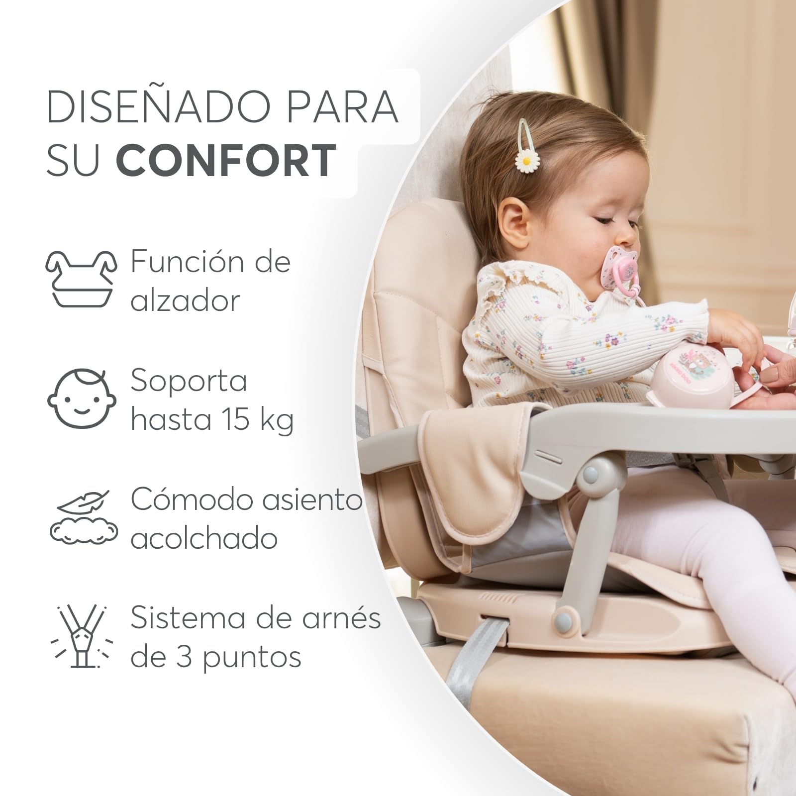 kikkaboo-papoo-asiento-elevador-booster-plegable-azul image 5