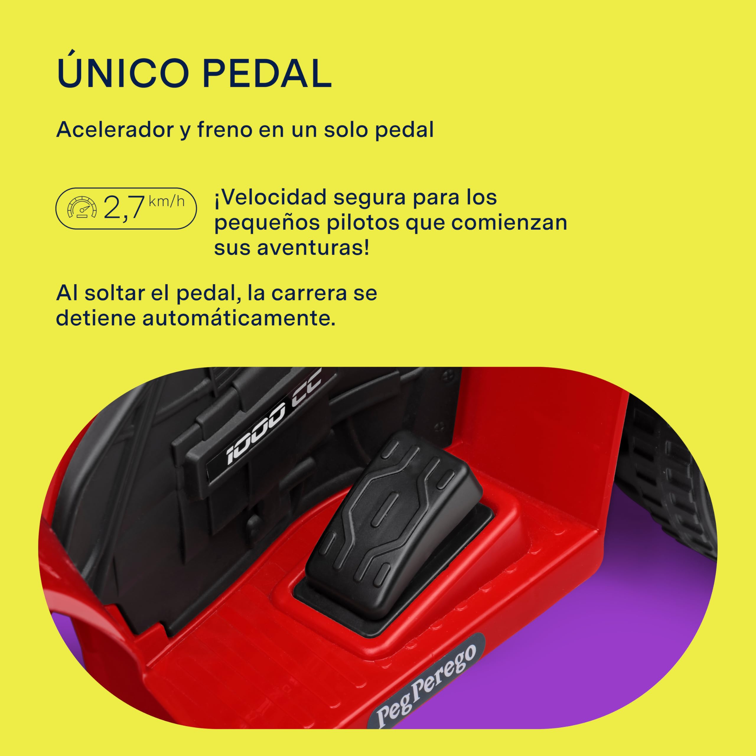 peg-perego-polaris-mini-quad-el-ctrico-infantil-6v-bater-a-litio-90-min-2-7-km-h image 5