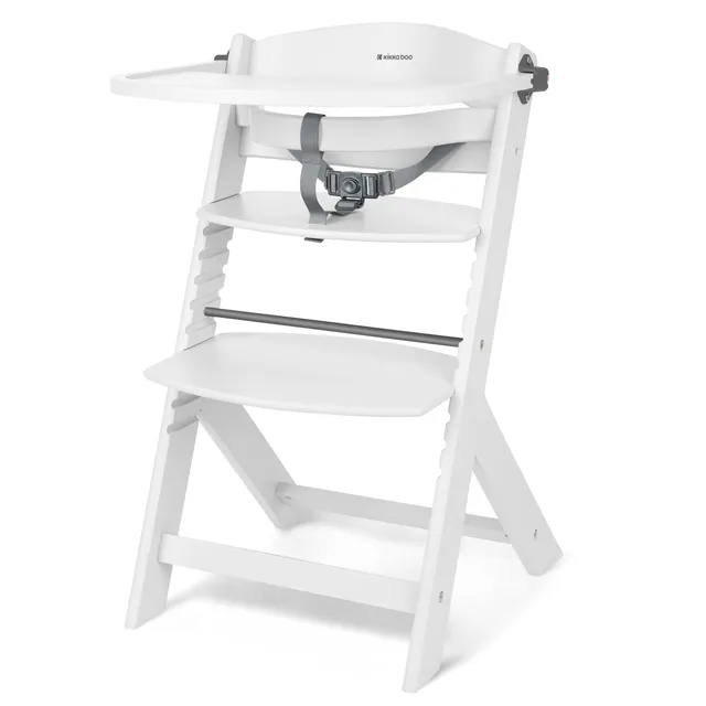 kikkaboo-nordy-trona-evolutiva-de-madera-blanca-hasta-35-kg image 1