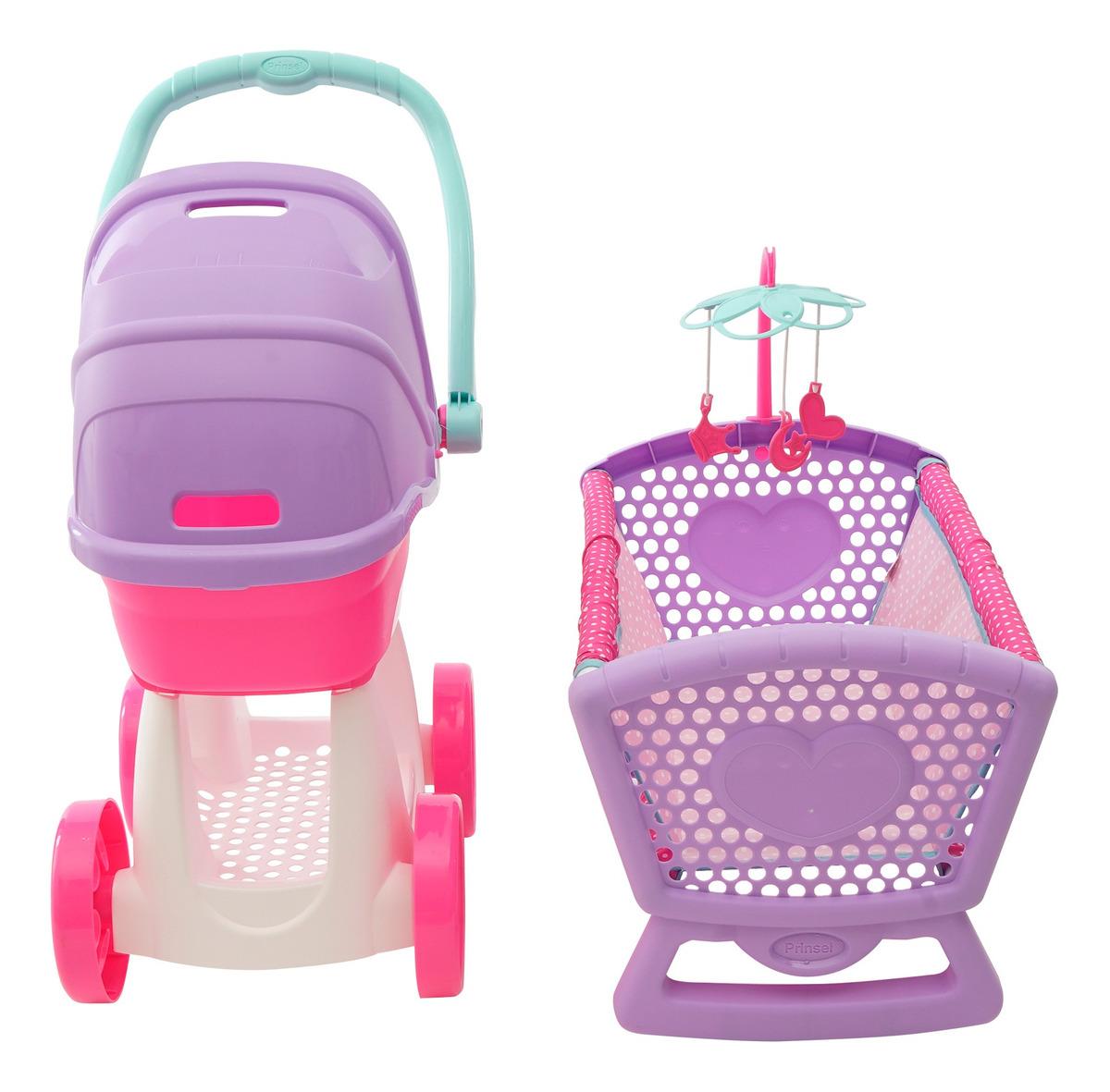 prinsel-combo-baby-carriolita-cunita-para-mu-ecas image 3