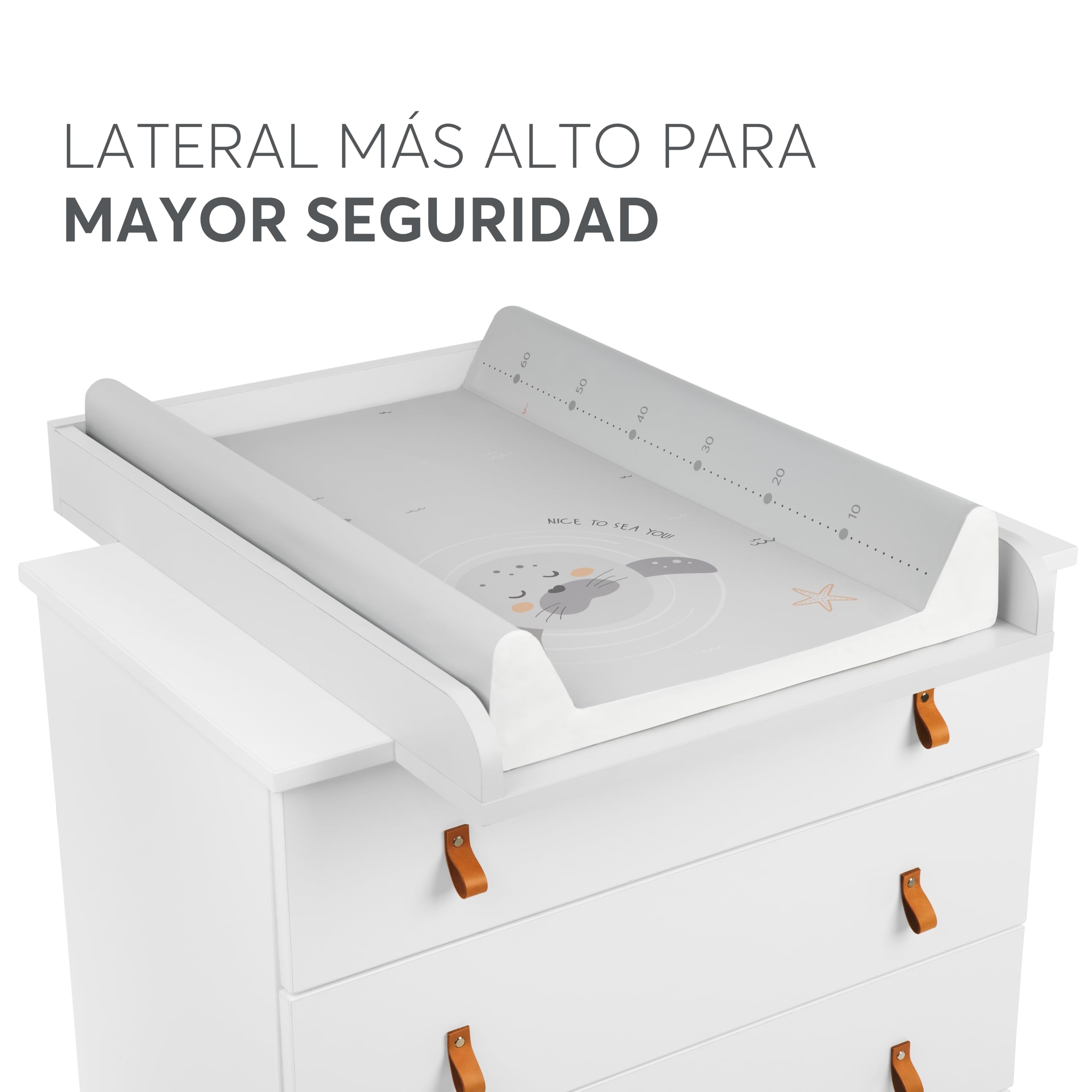 kikkaboo-seally-me-cambiador-impermeable-y-port-til-80x50-cm-en-pvc-suave-estamp image 2