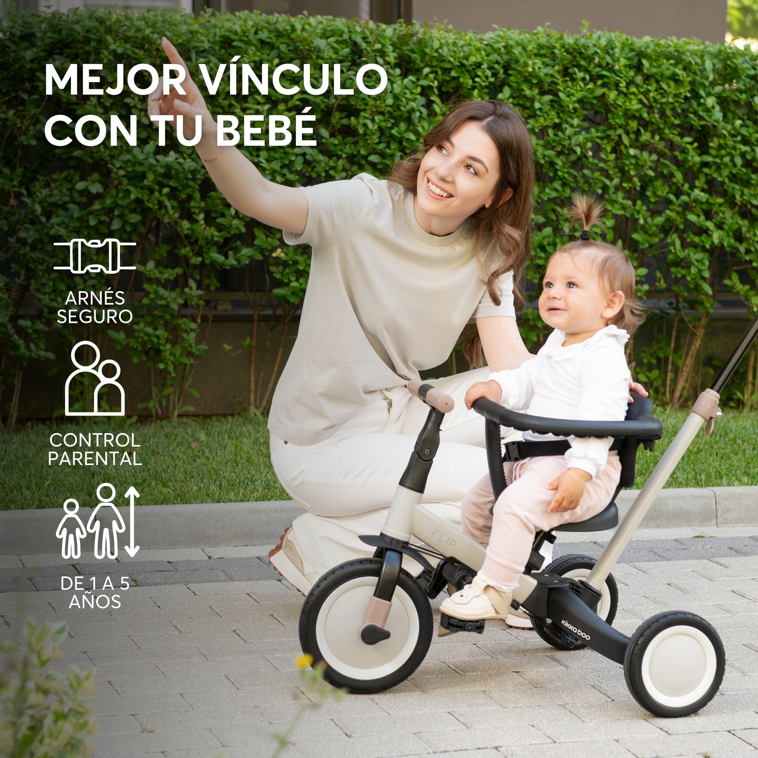 kikkaboo-flip-triciclo-evolutivo-5-en-1-de-1-a-5-a-os-negro image 7