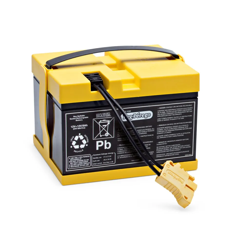 peg-perego-bater-a-24v-8ah-repuesto-original-recargable-para-veh-culos-el-ctrico image 1