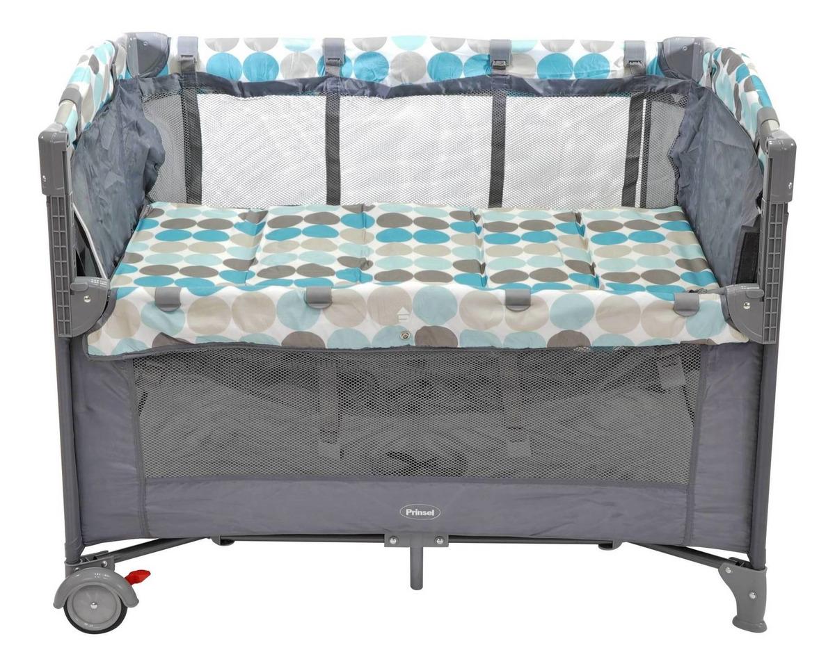 prinsel-baby-colecho-gris-cuna-colecho-y-corral image 4