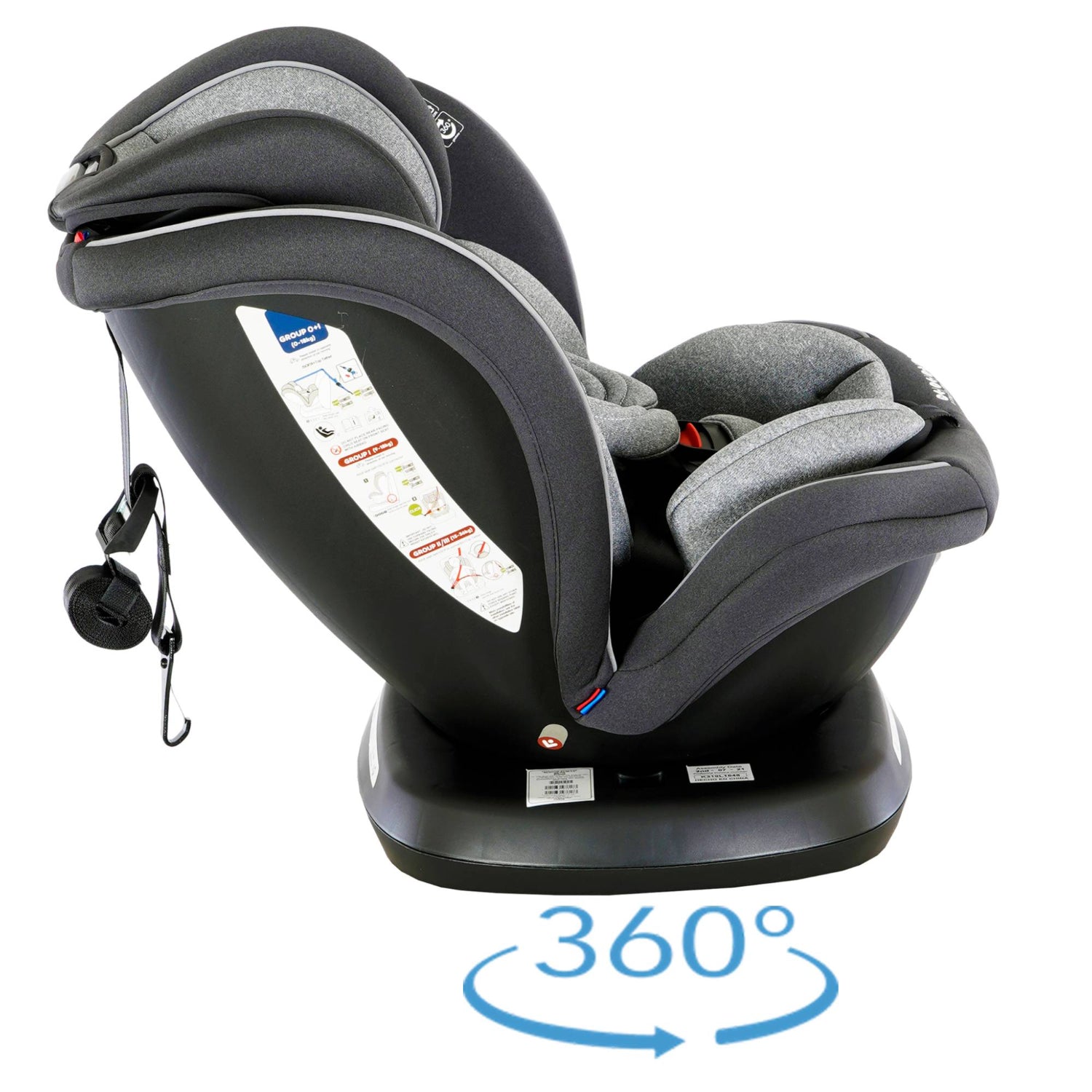 autoasiento-prinsel-supra-360-isofix-0-36-kg image 6