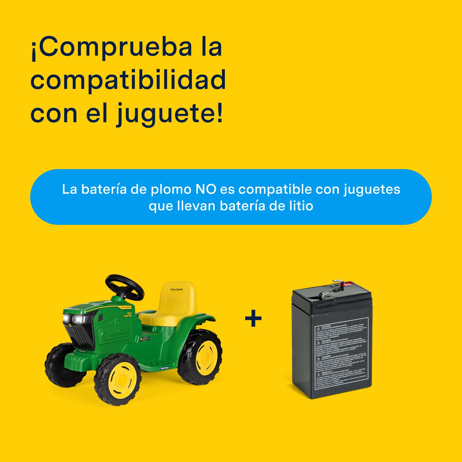 peg-perego-bater-a-6v-4-5ah-con-jack-repuesto-original image 5