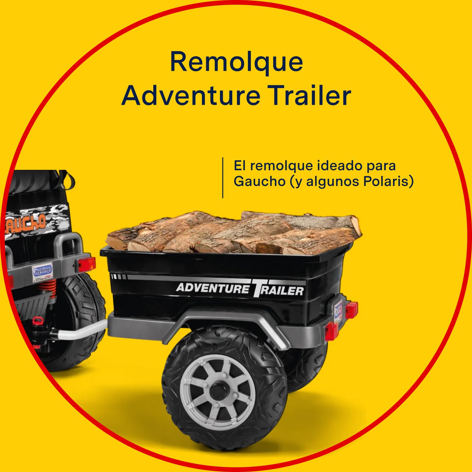 peg-perego-adventure-trailer-remolque-para-gaucho-y-polaris-30-kg image 2