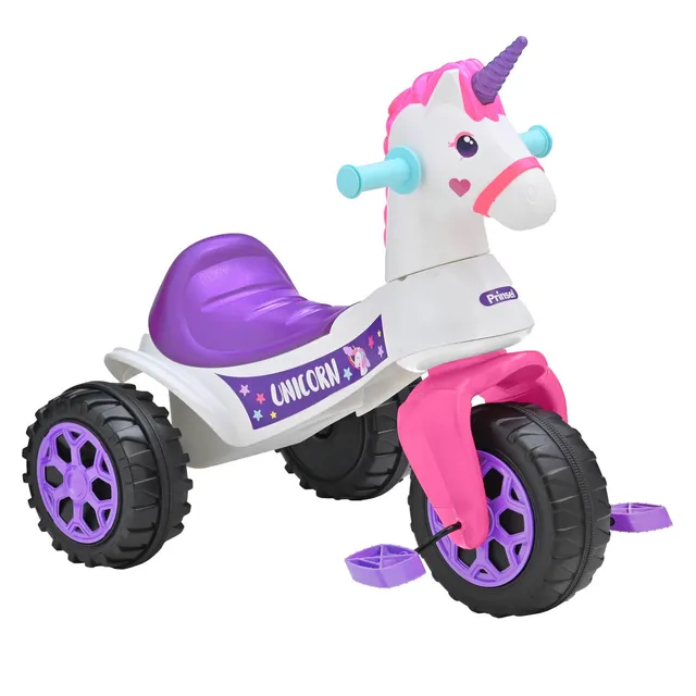 triciclo-prinsel-racer-unicornio-para-ni-a-2-a-5-a-os image 1