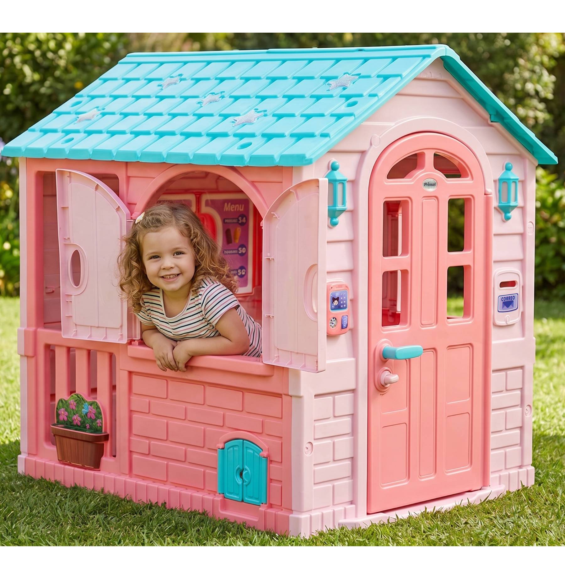 casita-prinsel-playhouse-2-en-1-ice-cream image 2