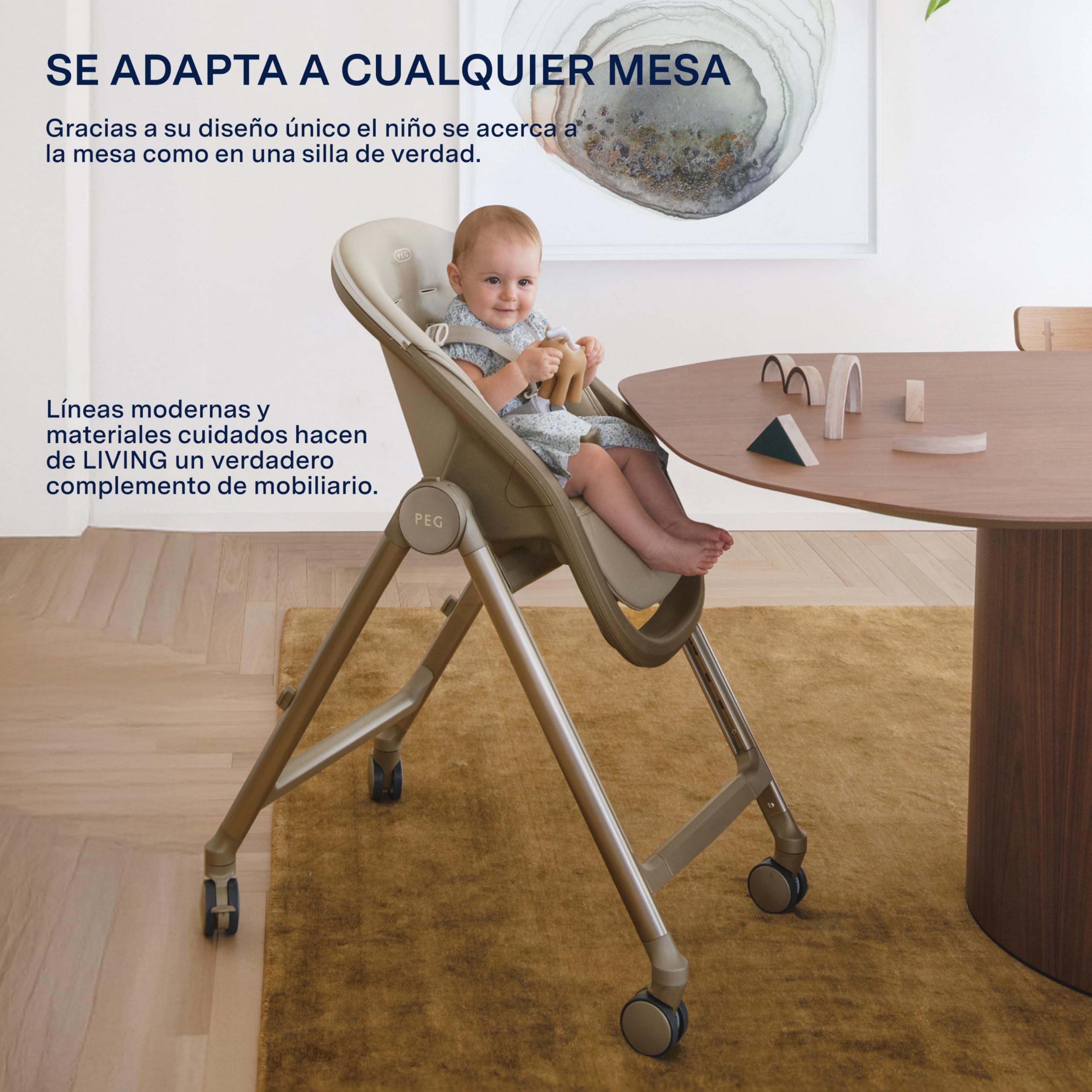peg-perego-living-trona-evolutiva-3-en-1-sage-0-3-a-os image 5