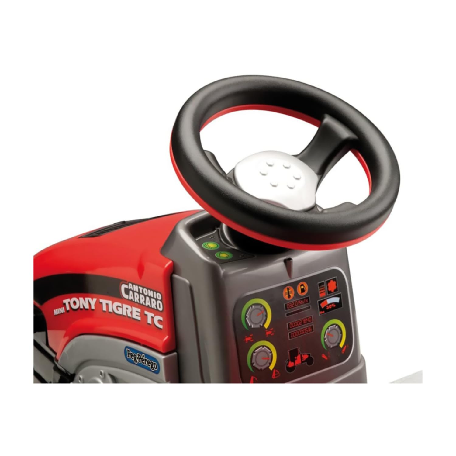 peg-perego-mini-tony-tigre-tractor-de-pedales-con-remolque image 4