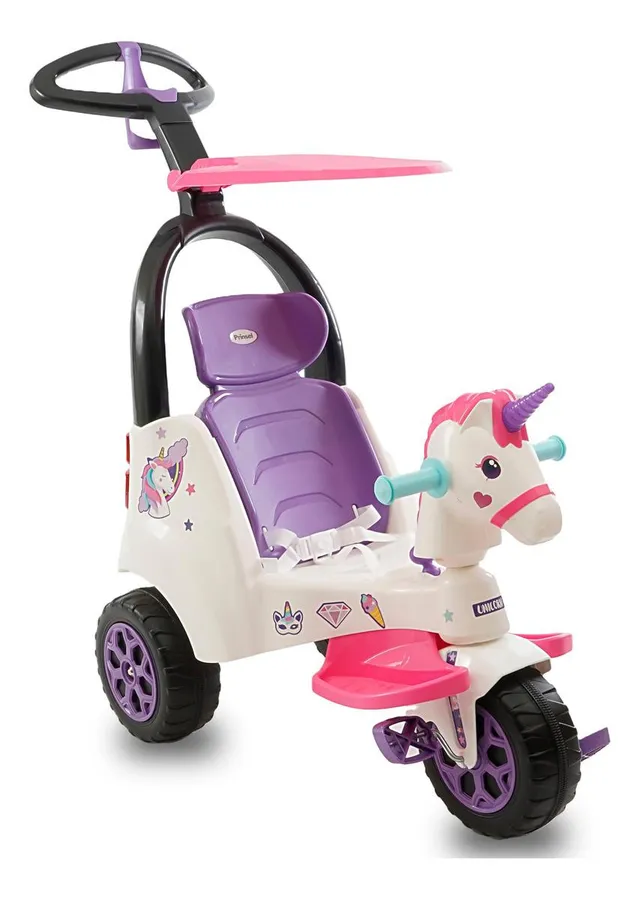 triciclo-prinsel-super-trike-2-en-1-unicornio image 1