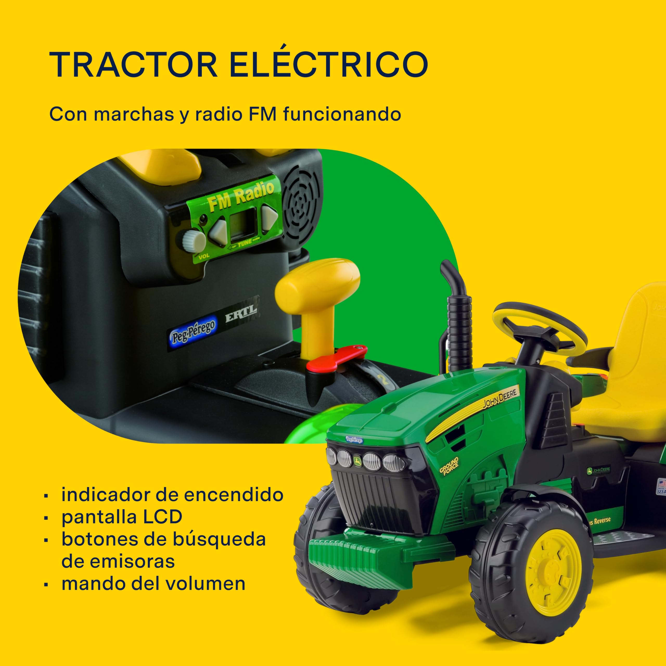 peg-perego-or0047-john-deere-tractor-el-ctrico-12v-con-remolque image 4