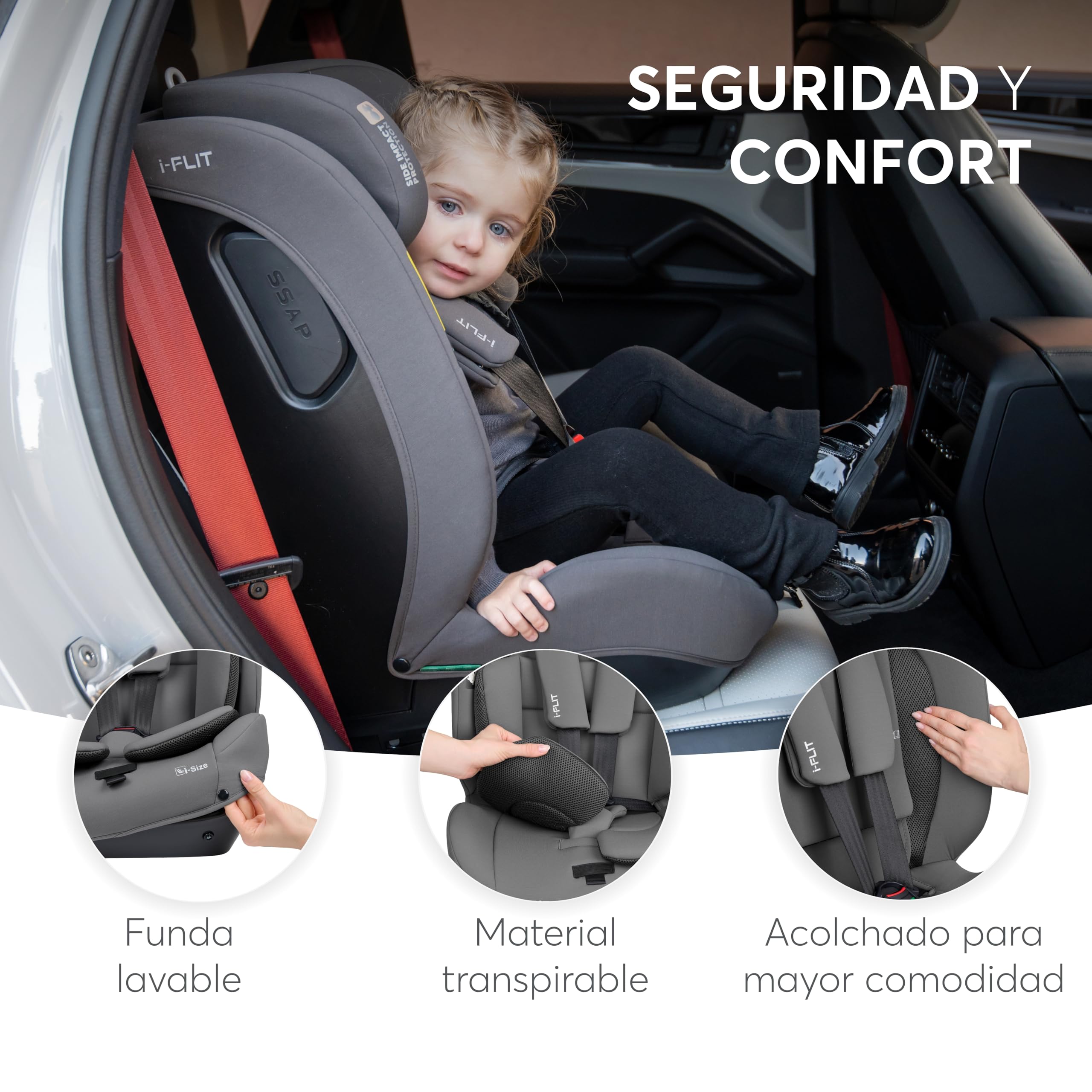 kikkaboo-i-flit-silla-de-coche-isofix-grupo-1-2-3-9-36-kg-verde-militar image 7