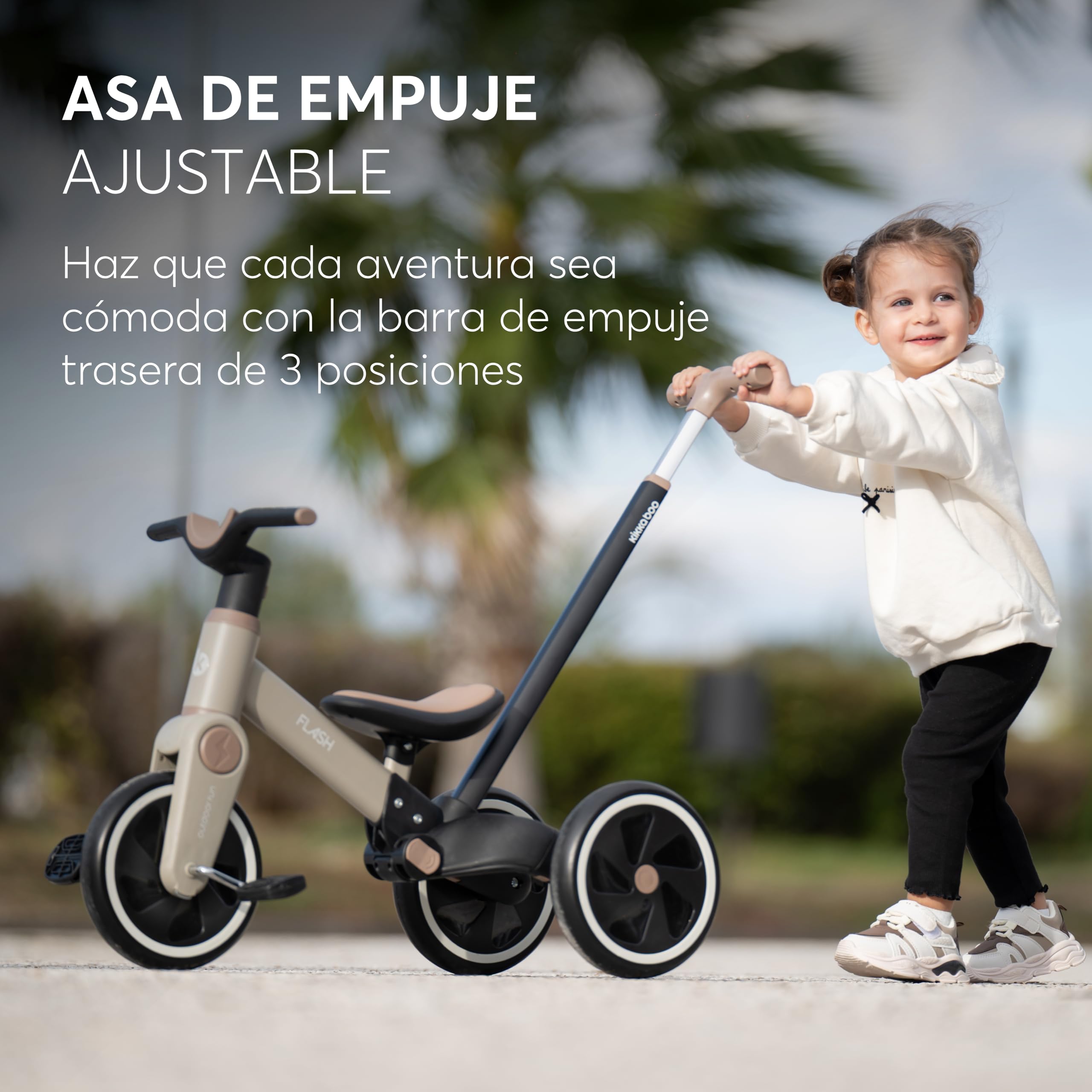 kikkaboo-flash-triciclo-evolutivo-5-en-1-desde-18-meses-a-4-a-os-con-manillar-de image 4