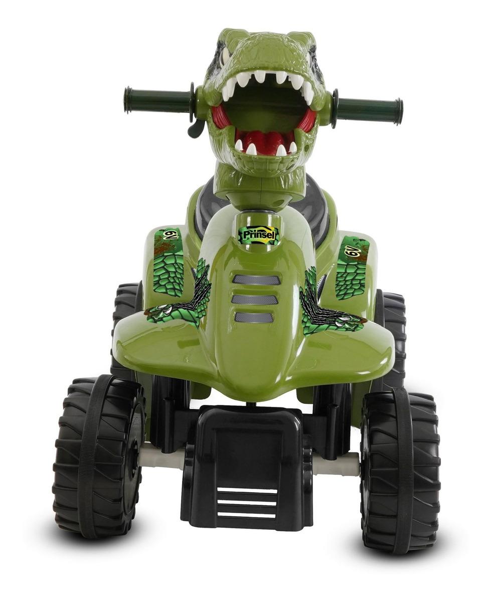 prinsel-mini-quad-dinosaurio-moto-el-ctrica-6v image 6