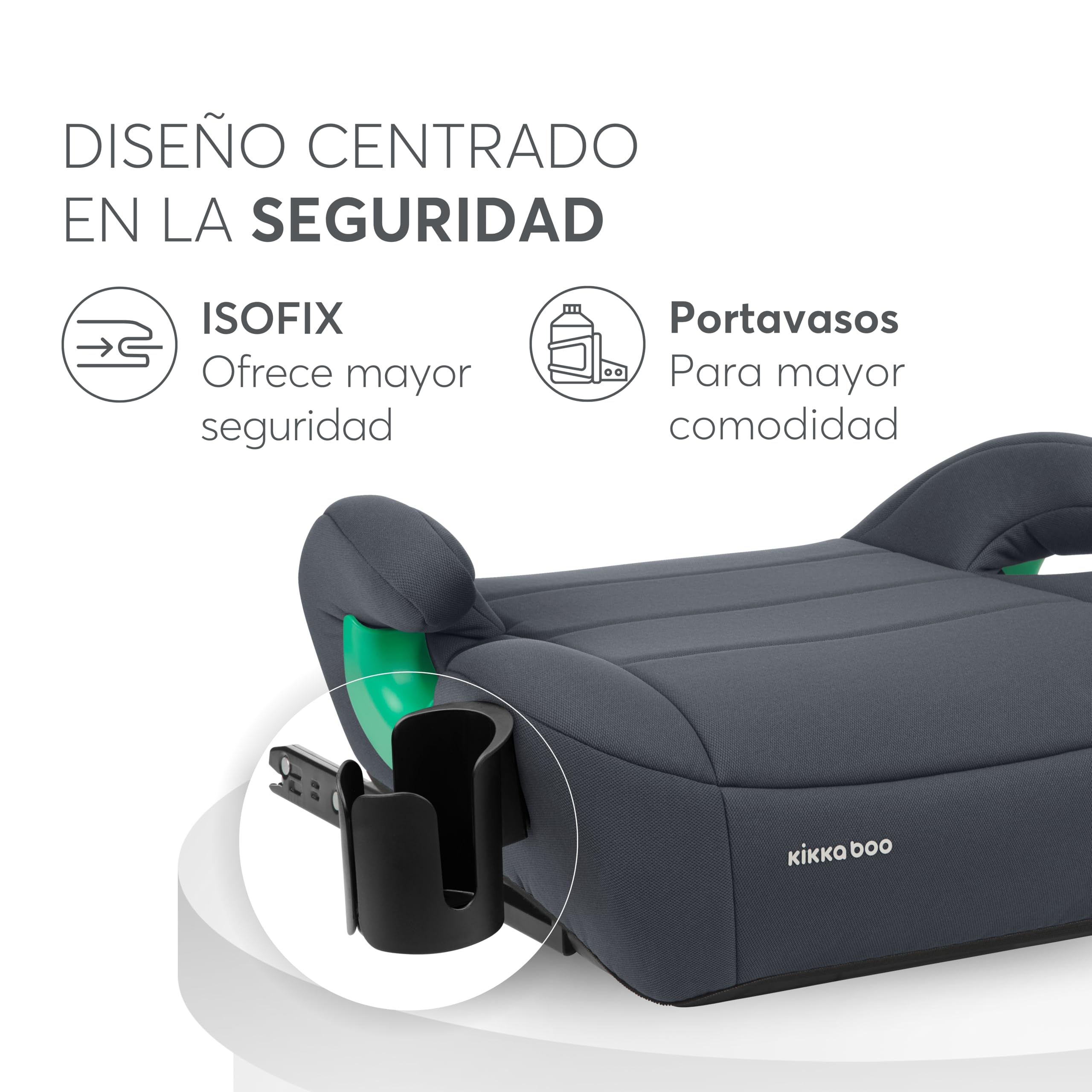 kikkaboo-i-pop-alzador-coche-isofix-i-size-125-150-cm-gris image 8