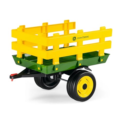 peg-perego-john-deere-stake-side-trailer-remolque-10-kg-2-ruedas image 7