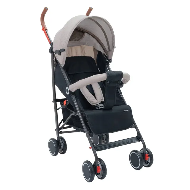 prinsel-fiesta-lx-taupe-carriola-de-bast-n-ligera image 1