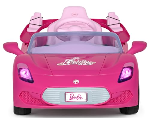 peg-perego-barbie-rc-coche-el-ctrico-12v-2-plazas-mu-ecas-con-mando image 7