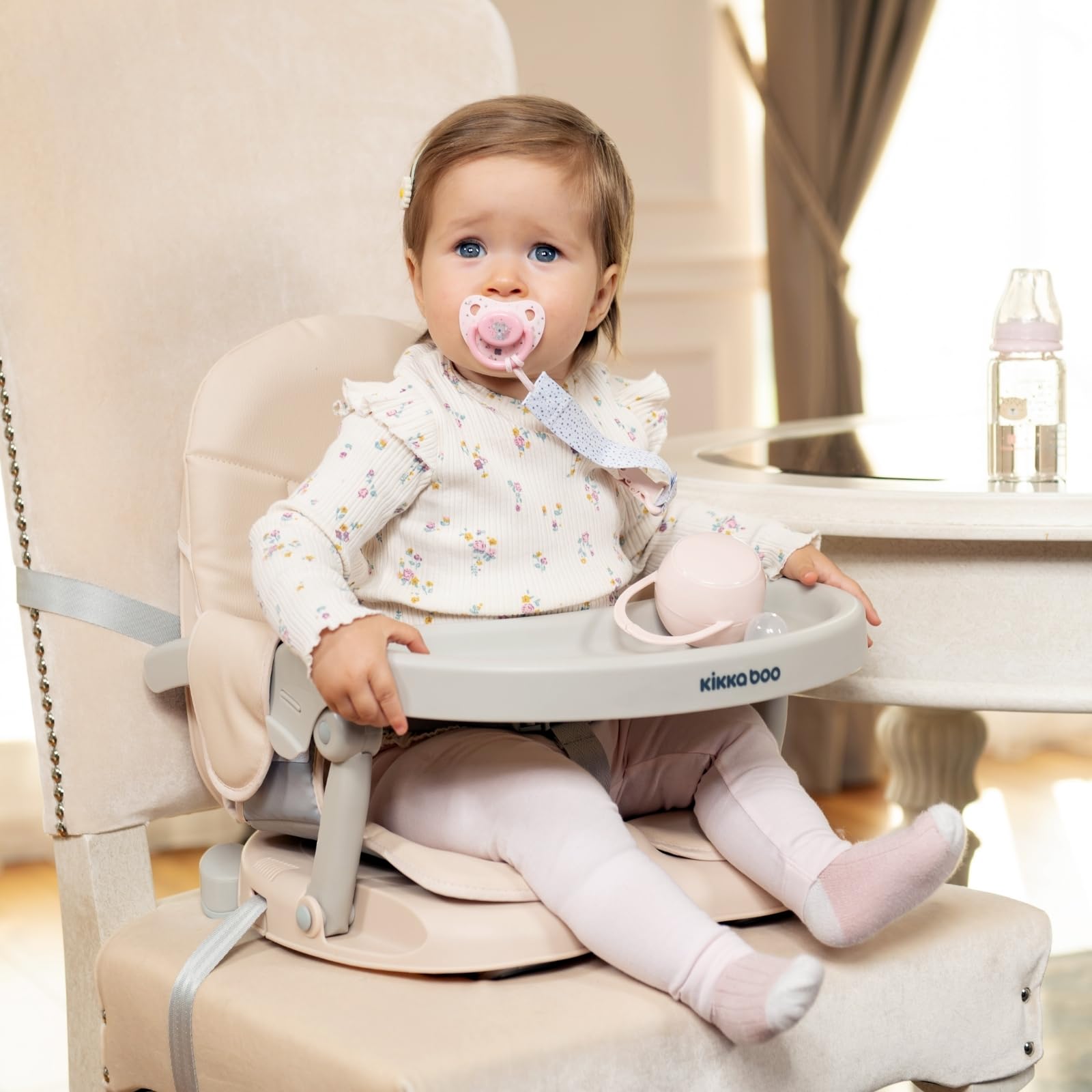 kikkaboo-papoo-asiento-elevador-booster-plegable-azul image 8