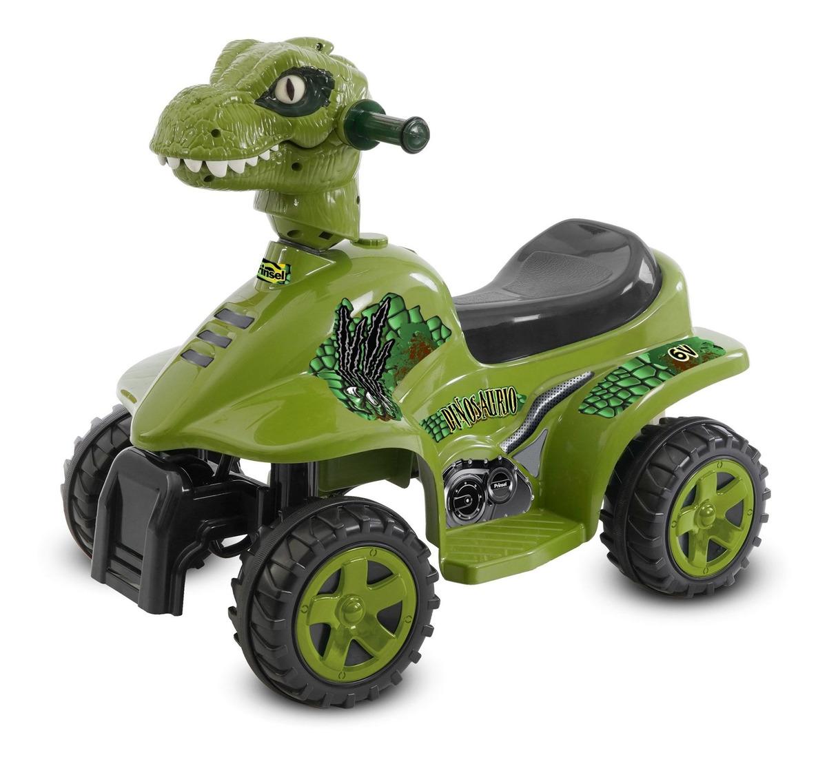 prinsel-mini-quad-dinosaurio-moto-el-ctrica-6v image 3