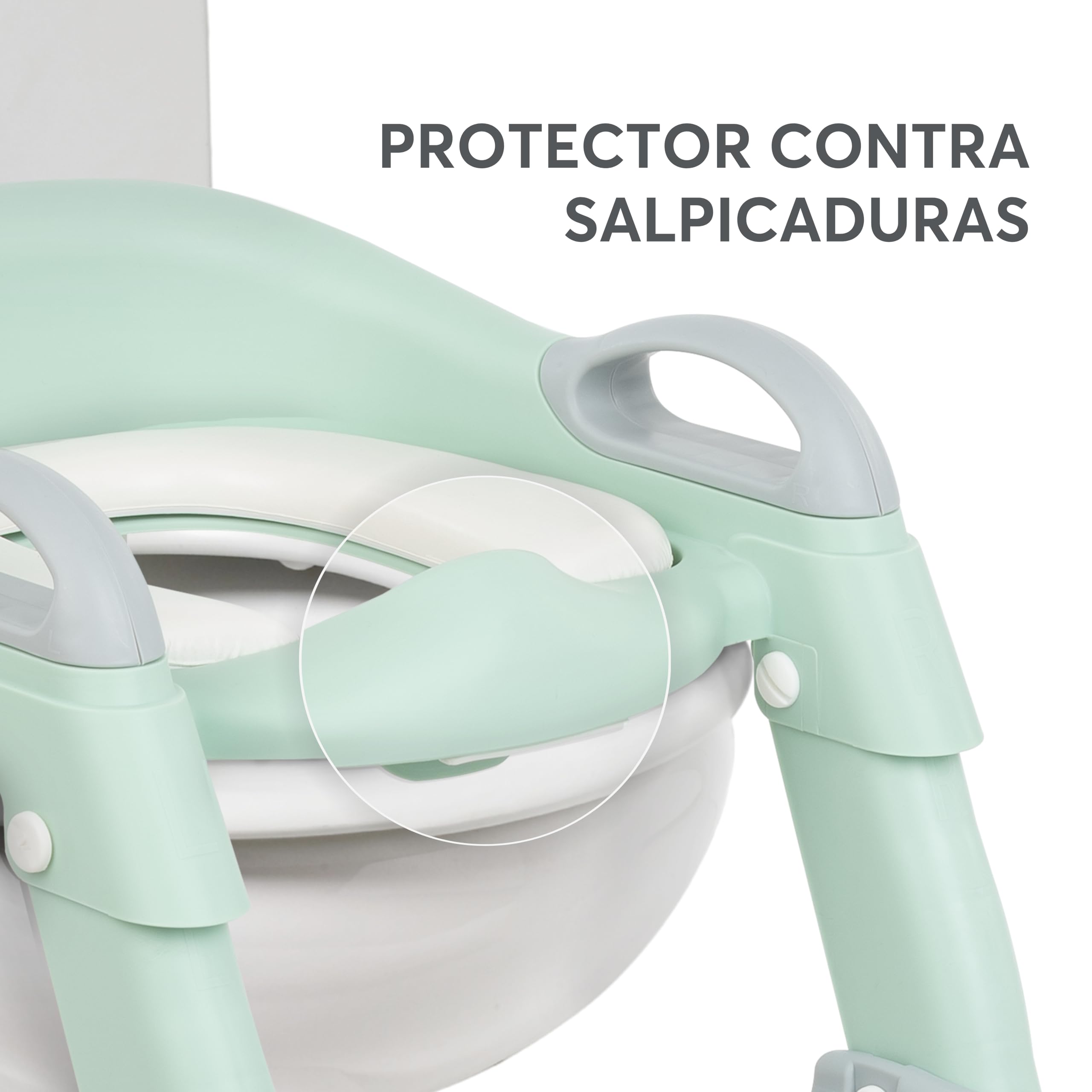 kikkaboo-lea-adaptador-wc-ni-os-con-escalera-plegable-menta-18-meses image 8