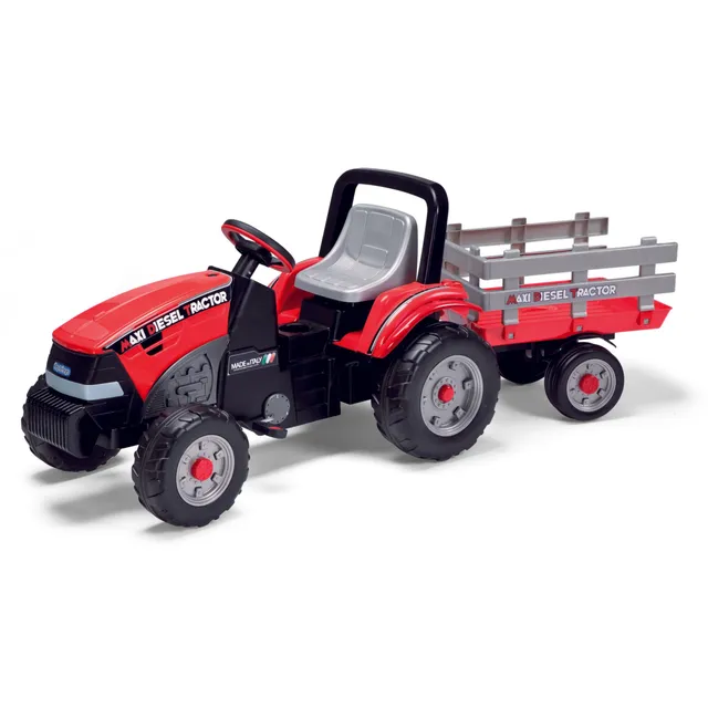 peg-perego-maxi-diesel-tractor-de-pedales-con-remolque-a-partir-de-2-a-os image 1