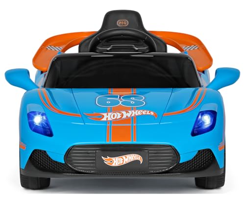 peg-perego-hot-wheels-rc-coche-el-ctrico-teledirigido-12v-con-mando-luces-sonido image 8