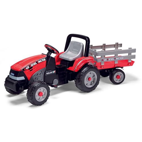 peg-perego-maxi-diesel-tractor-de-pedales-con-remolque-a-partir-de-2-a-os image 8