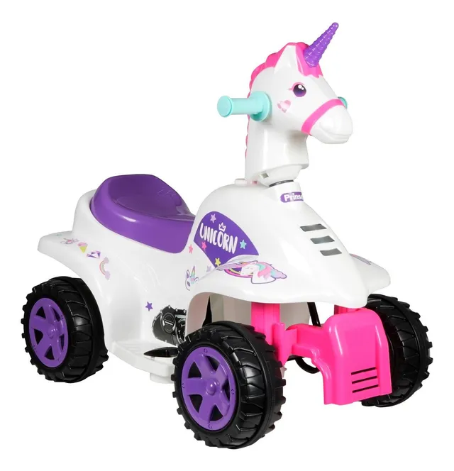 prinsel-mini-quad-unicornio-moto-el-ctrica-6v image 1