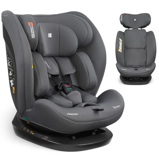 kikkaboo-i-explore-2-silla-coche-i-size-40-150-cm-sin-isofix-grey image 1