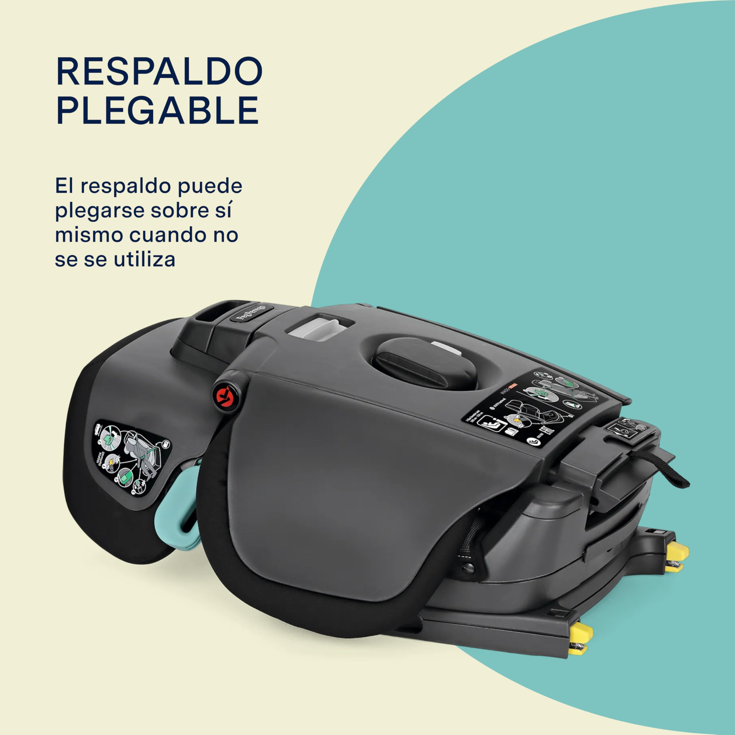 peg-perego-viaggio-flex-silla-de-coche-isofix-i-size-100-150-cm-plegable-licoric image 4