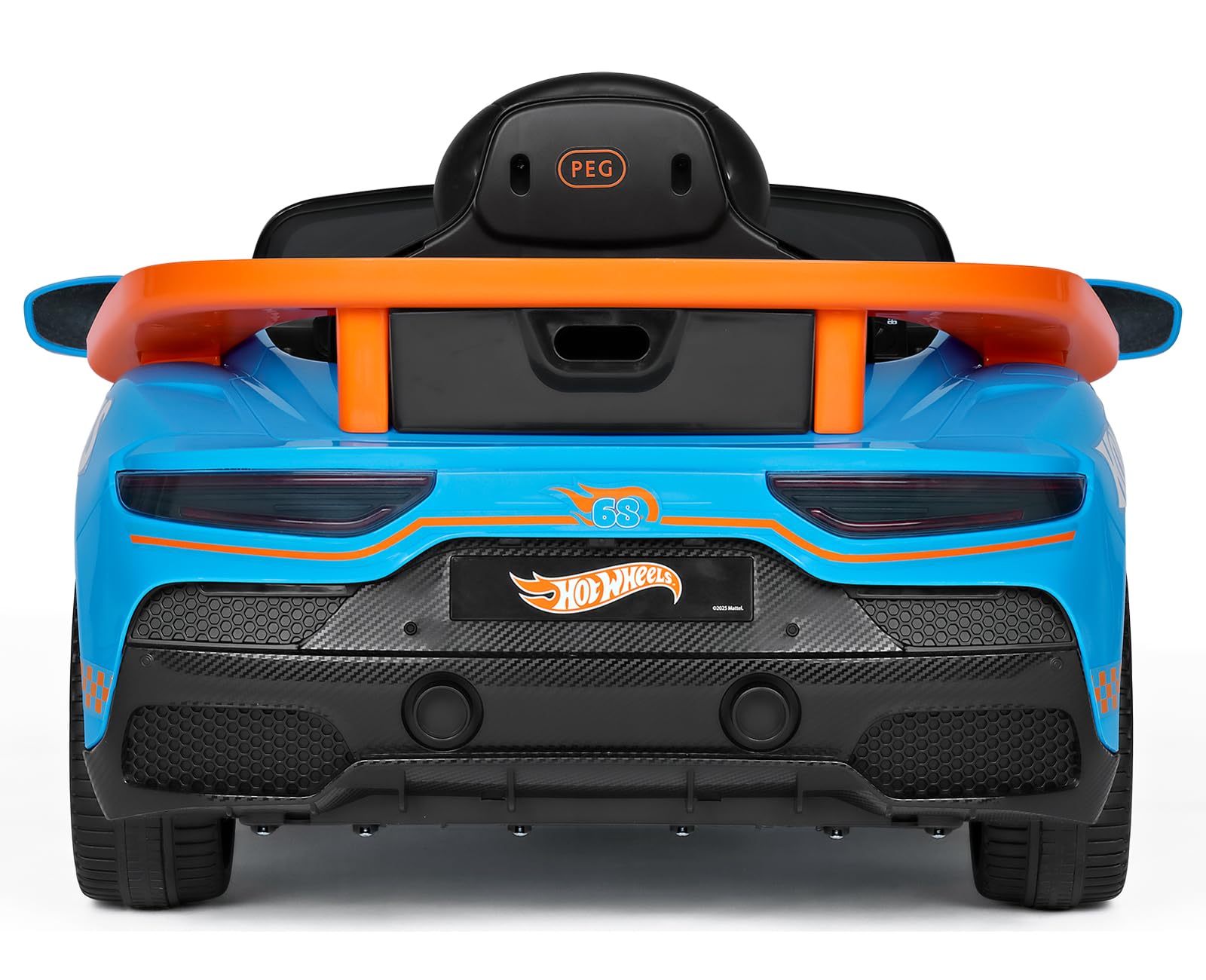 peg-perego-hot-wheels-rc-coche-el-ctrico-teledirigido-12v-con-mando-luces-sonido image 4
