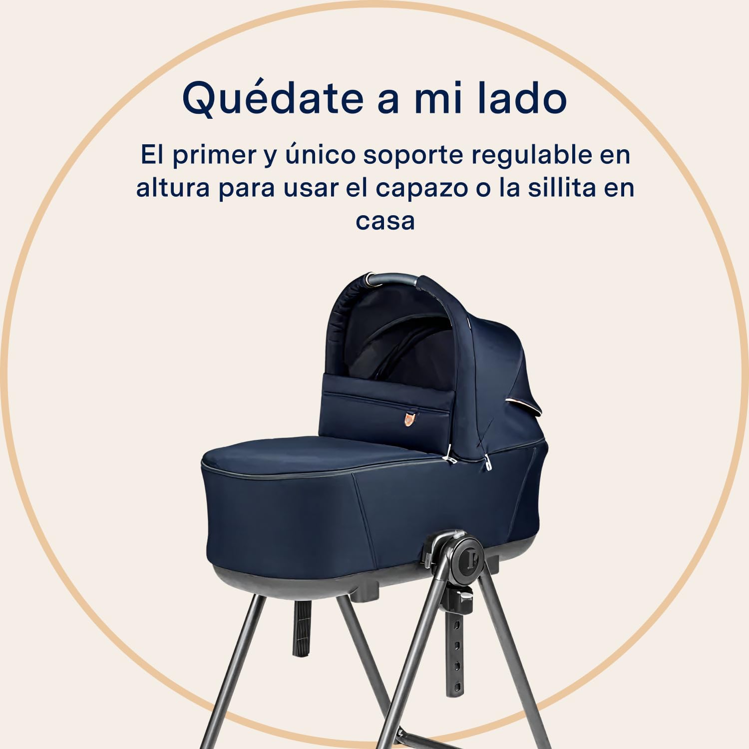 peg-perego-stand-by-me-soporte-ajustable-capazo-y-auto image 2