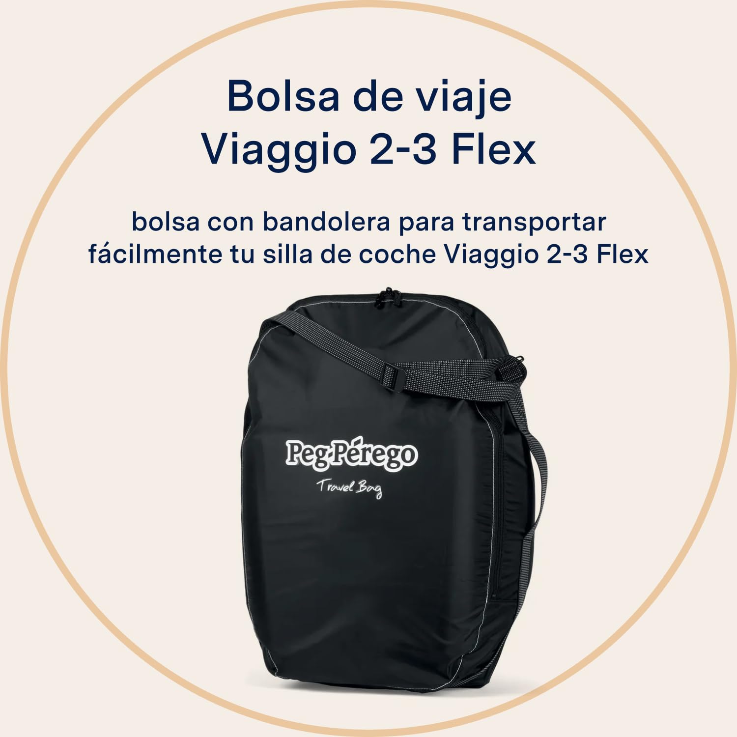 peg-perego-travel-bag-viaggio-2-3-flex-viaggio-flex-bolsa-de-transporte-para-sil image 2