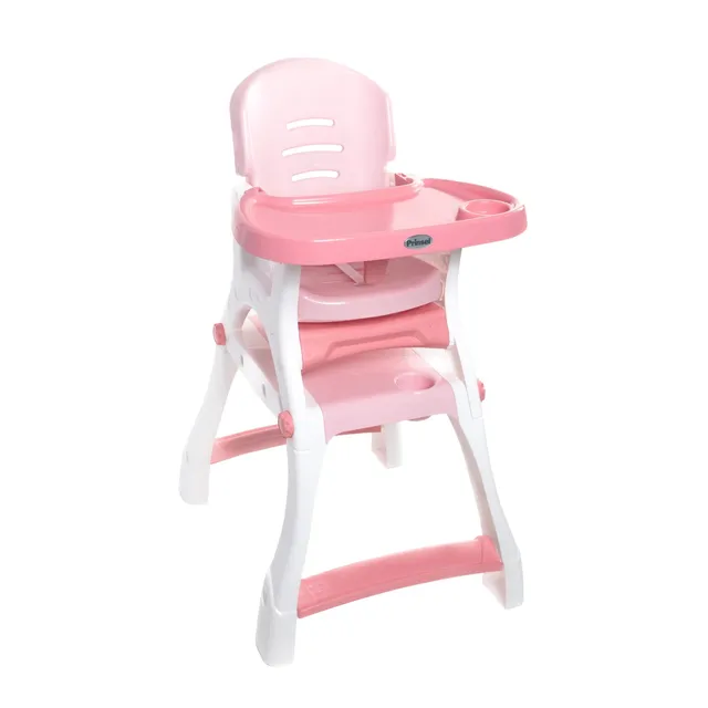 silla-alta-prinsel-caddy-2-en-1-rosa image 1