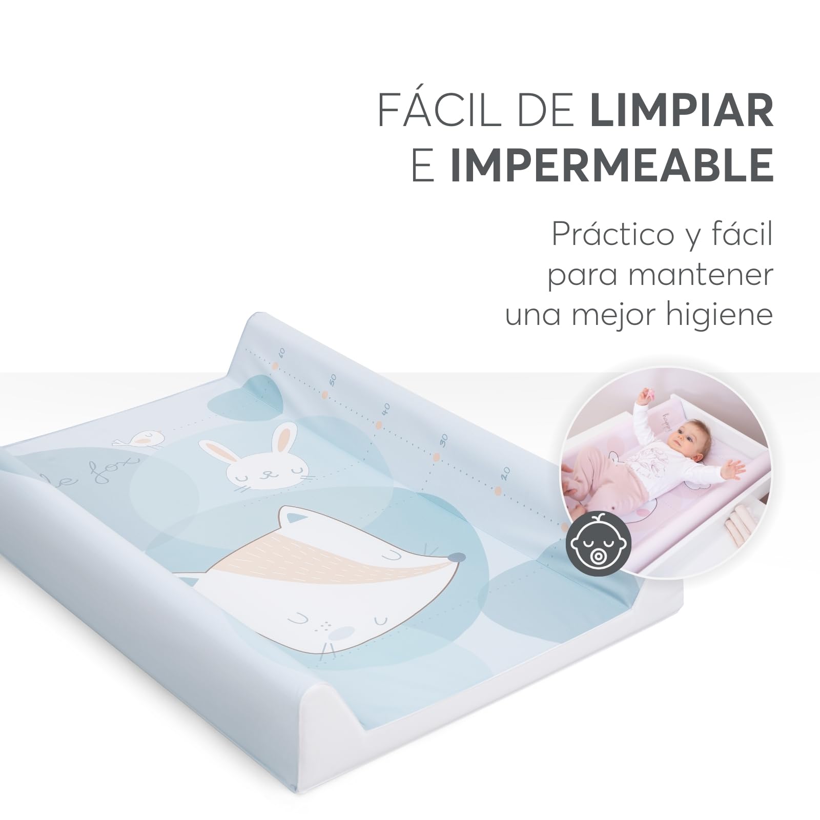 kikkaboo-little-fox-cambiador-lavable-80-x-50-cm-azul image 3