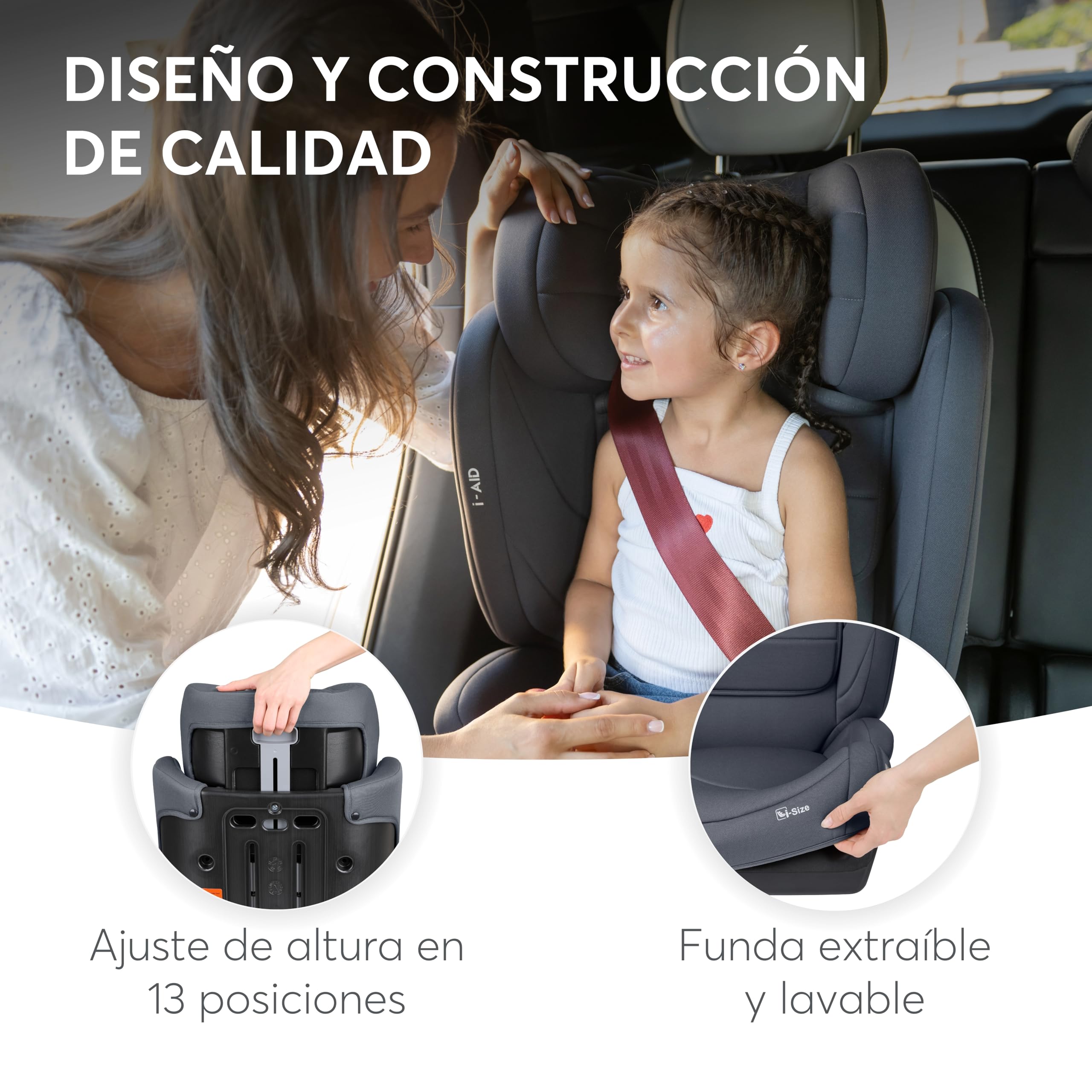 kikkaboo-i-aid-silla-de-coche-grupo-2-3-15-36-kg-100-150-cm-negro-sin-isofix image 5