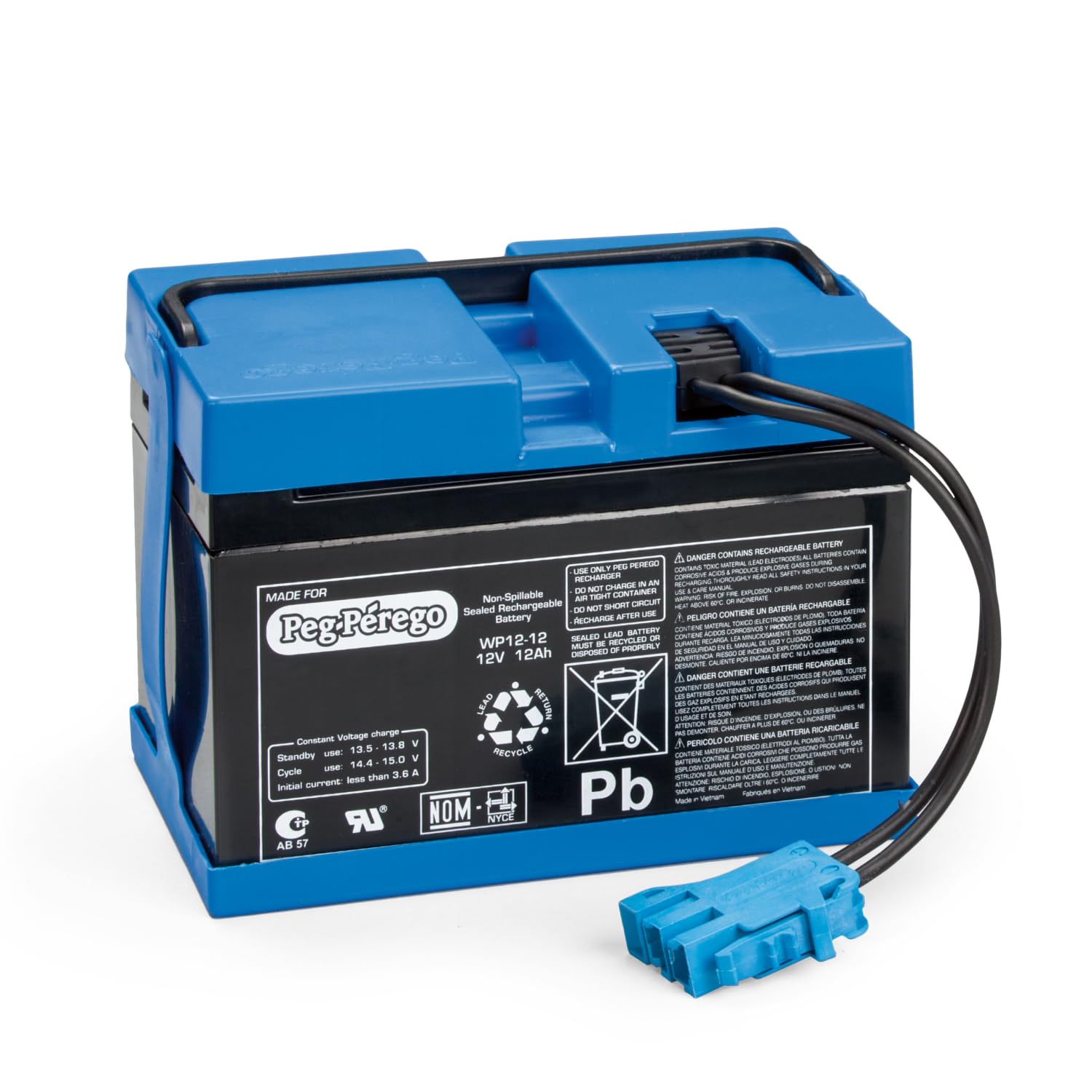 peg-perego-bater-a-12v-4-5ah-repuesto-original-para-veh-culos-el-ctricos image 8