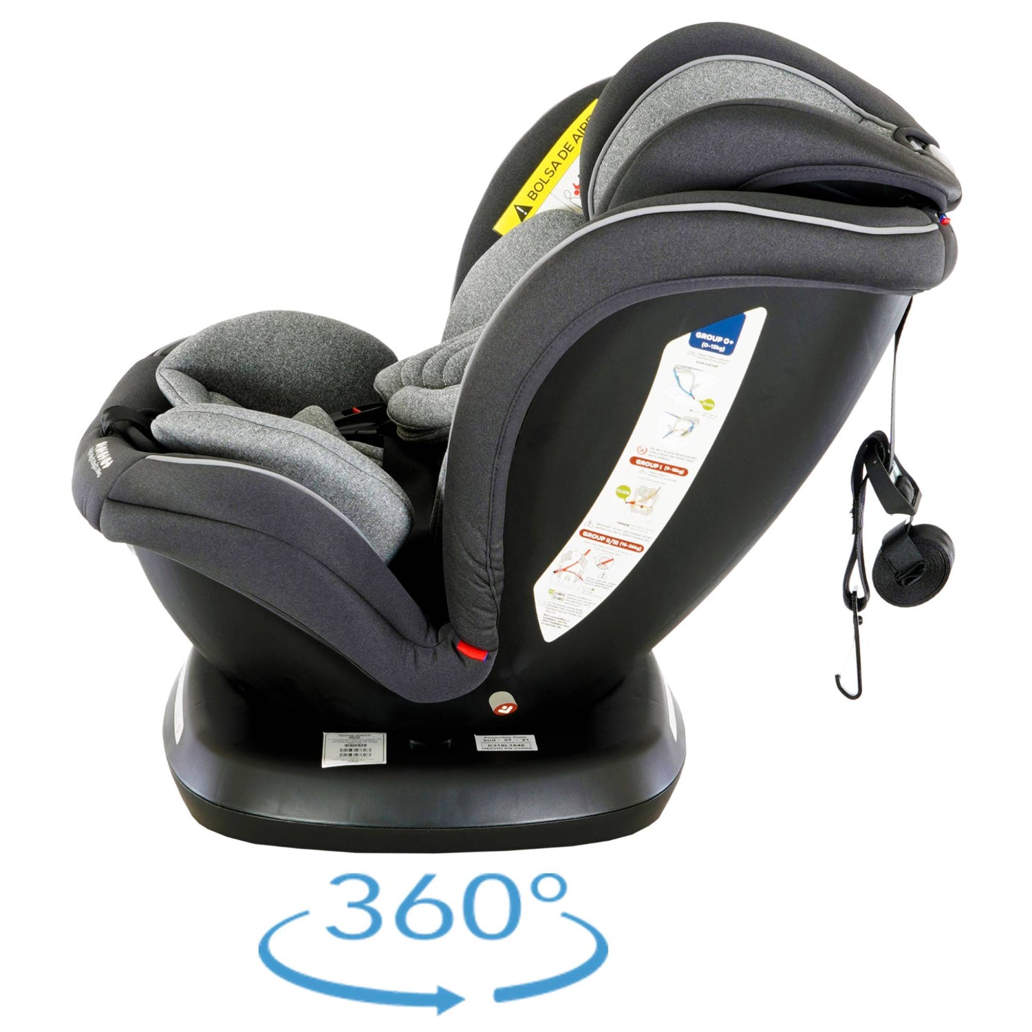 autoasiento-prinsel-supra-360-isofix-0-36-kg image 4