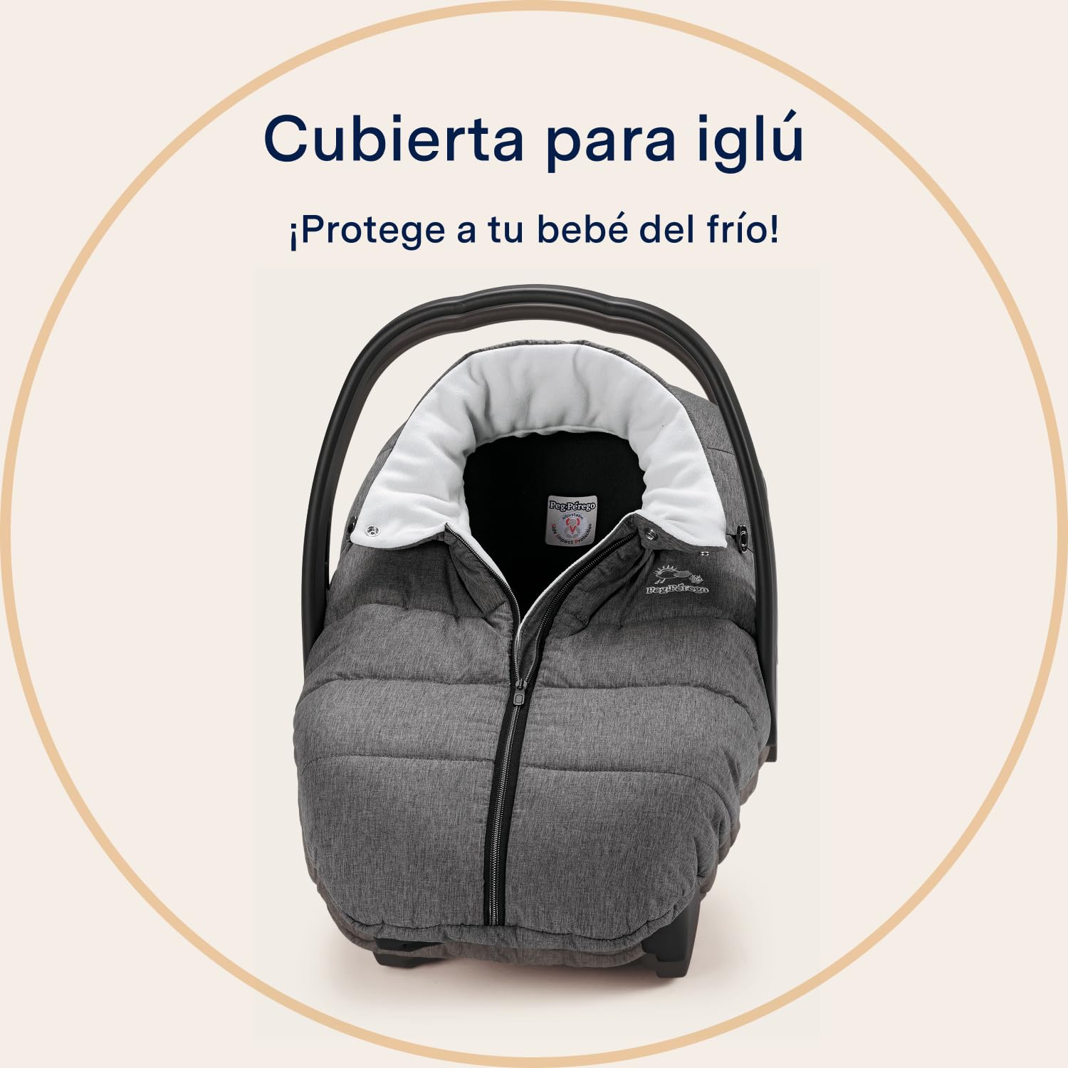 peg-perego-igloo-cover-saco-invierno-primo-viaggio-sl-gris image 2